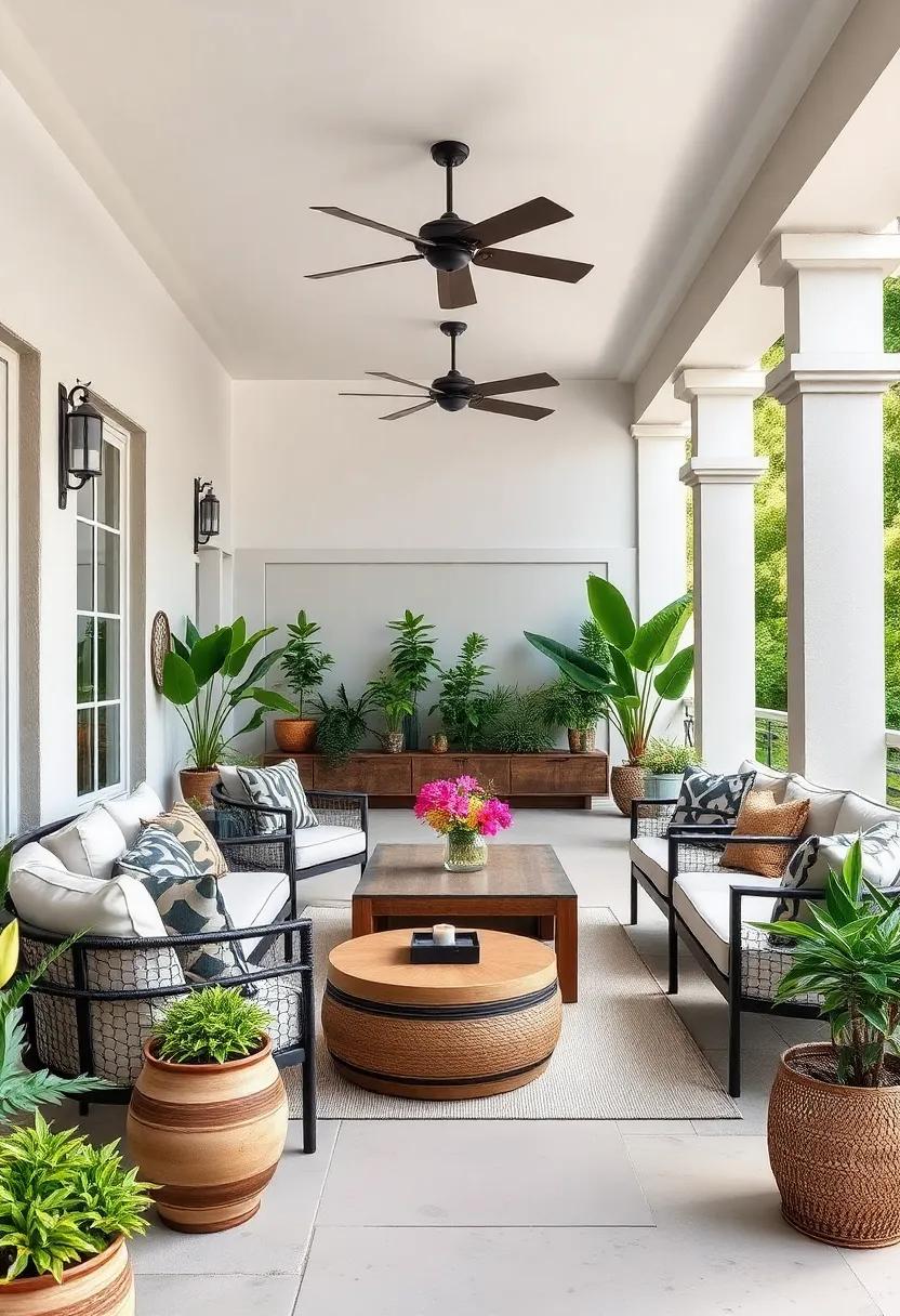 Monochrome Magic: Choose ⁤a monochrome color scheme for your patio ⁢furniture, enhancing visual cohesion while allowing for⁢ bold accessories and decor