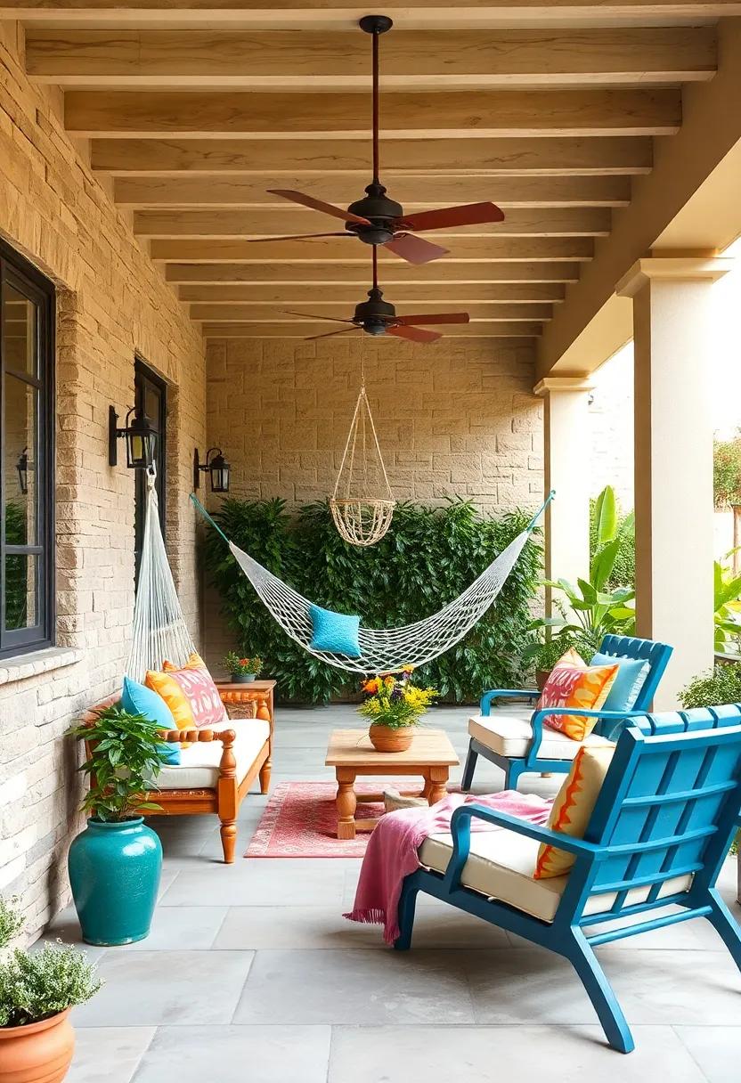 Add ⁤a⁢ Pop of Color with Paint: ‌Refresh your patio ⁢furniture with vibrant paint to create a lively outdoor⁣ atmosphere