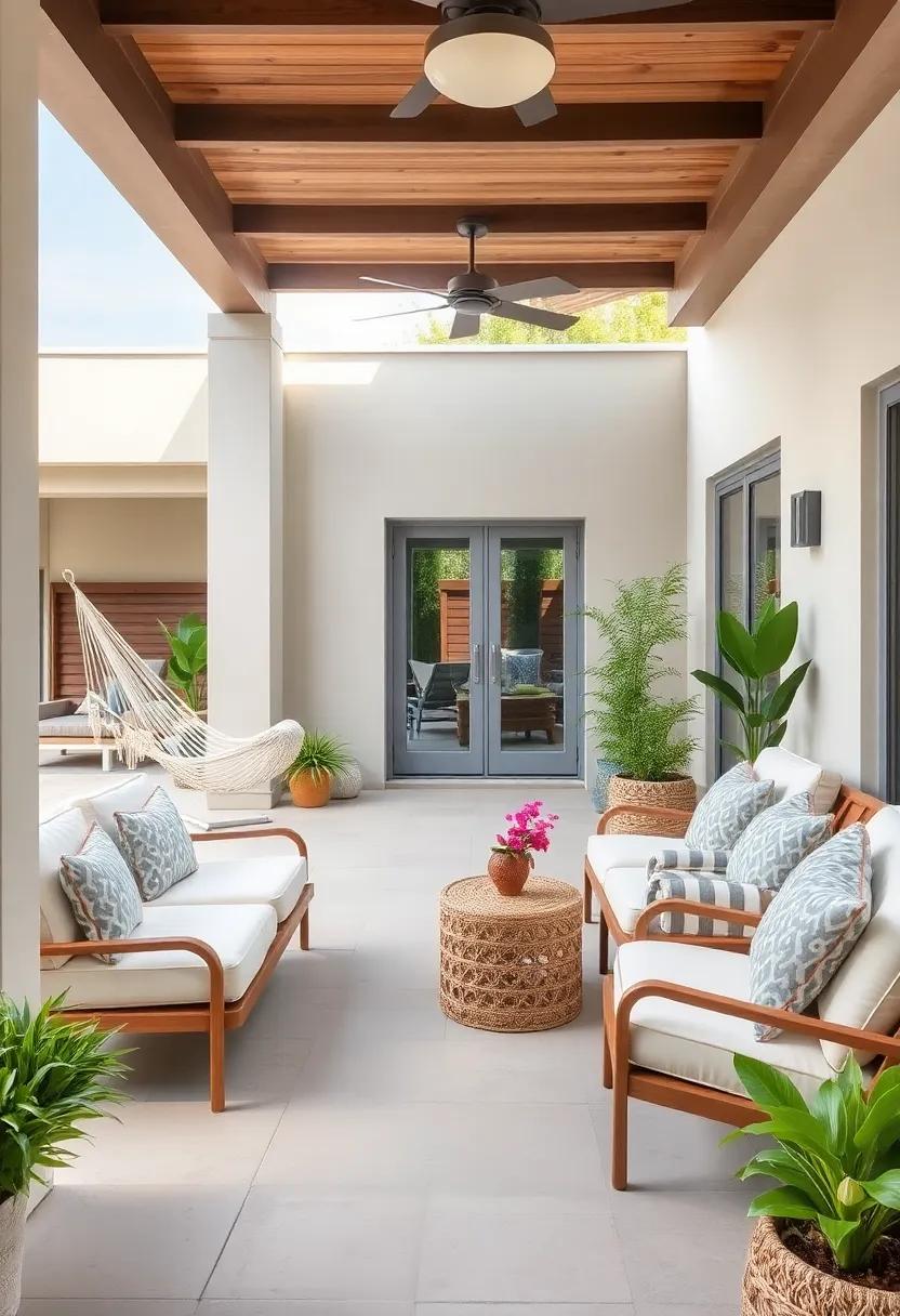 Create a Multi-Level Patio: Use platforms to elevate your hammock for a unique perspective and make ⁢your lounge chairs more inviting