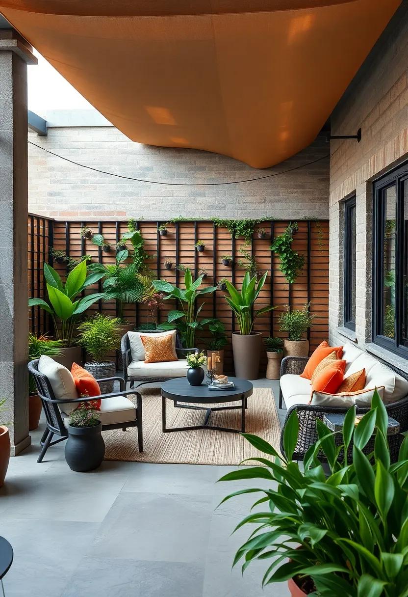 Embracing Outdoor Privacy with Charming Plant Screens