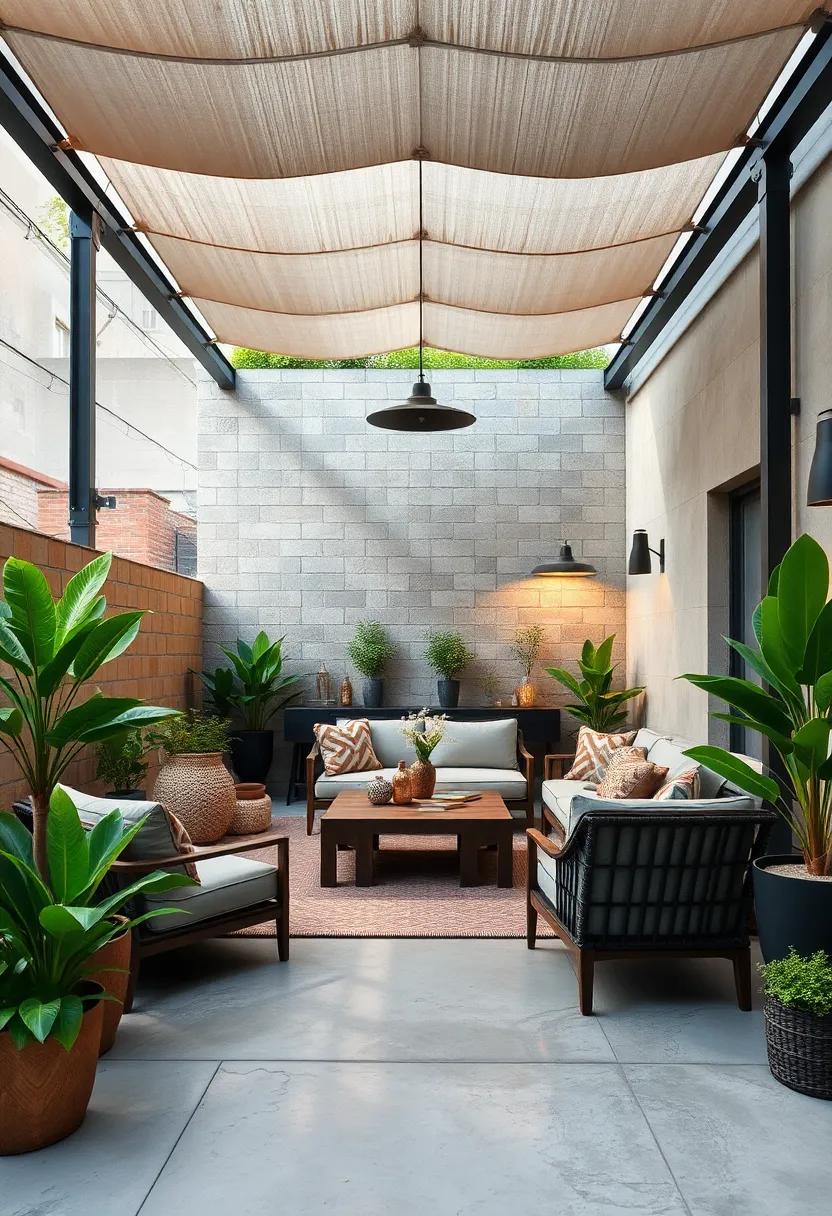 Using Canopy Structures to Create Comfortable Retreats