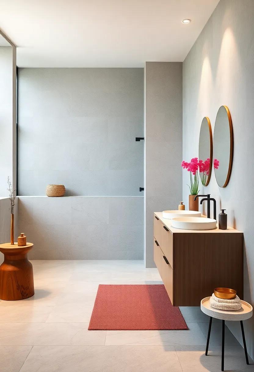 Clean Lines: Look for vanities and⁢ cabinetry ⁣with sleek silhouettes ⁣to maintain an uncluttered look