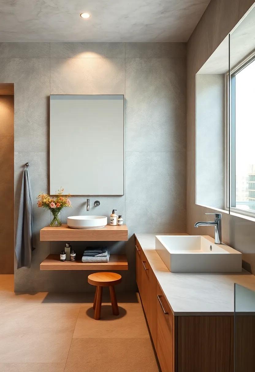 Functional Mirrors: Choose oversized mirrors to⁣ enhance⁢ space while serving practical ⁣needs like grooming
