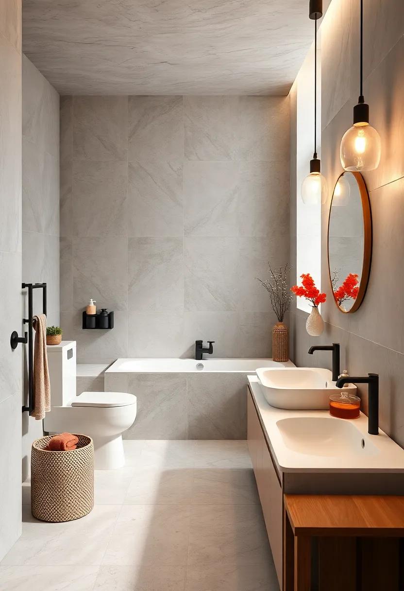 Subtle​ Patterns: If using​ tile, ‌choose understated patterns that add visual interest without overwhelming the senses