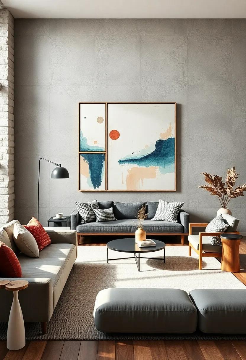 Eco-friendly Art: Discover artists who create abstract prints using sustainable materials, supporting a greener ⁤planet through your decor choices