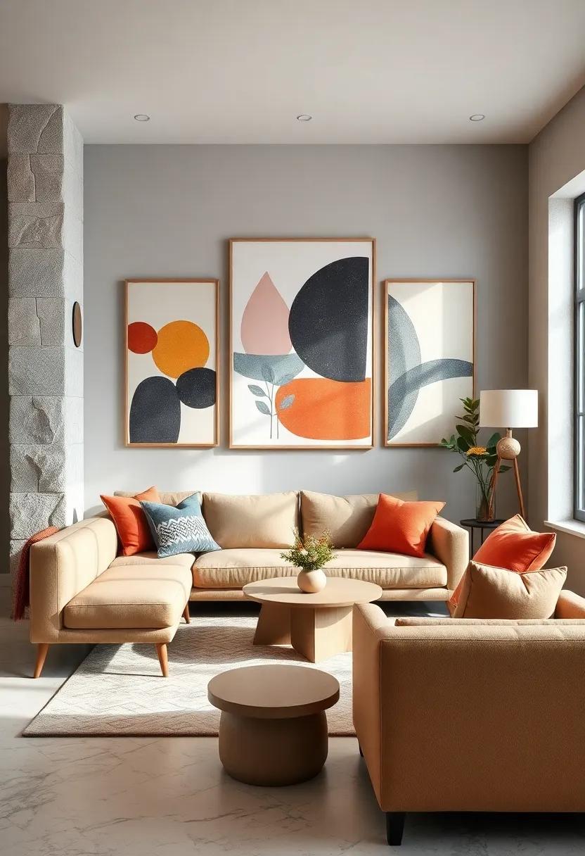 geometric Shapes: Opt for abstract prints that use bold geometric ⁤shapes to add contemporary flair while maintaining the simplicity ‌characteristic of Scandinavian design