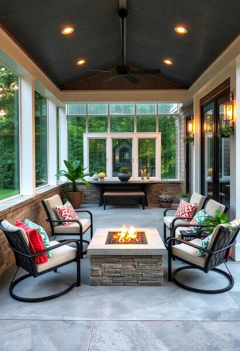 Add ​a Fire Pit: Consider a‍ tabletop ‍fire pit for a‌ cozy ‌focal⁢ point, creating warmth and an inviting gathering spot for​ friends and ‍family