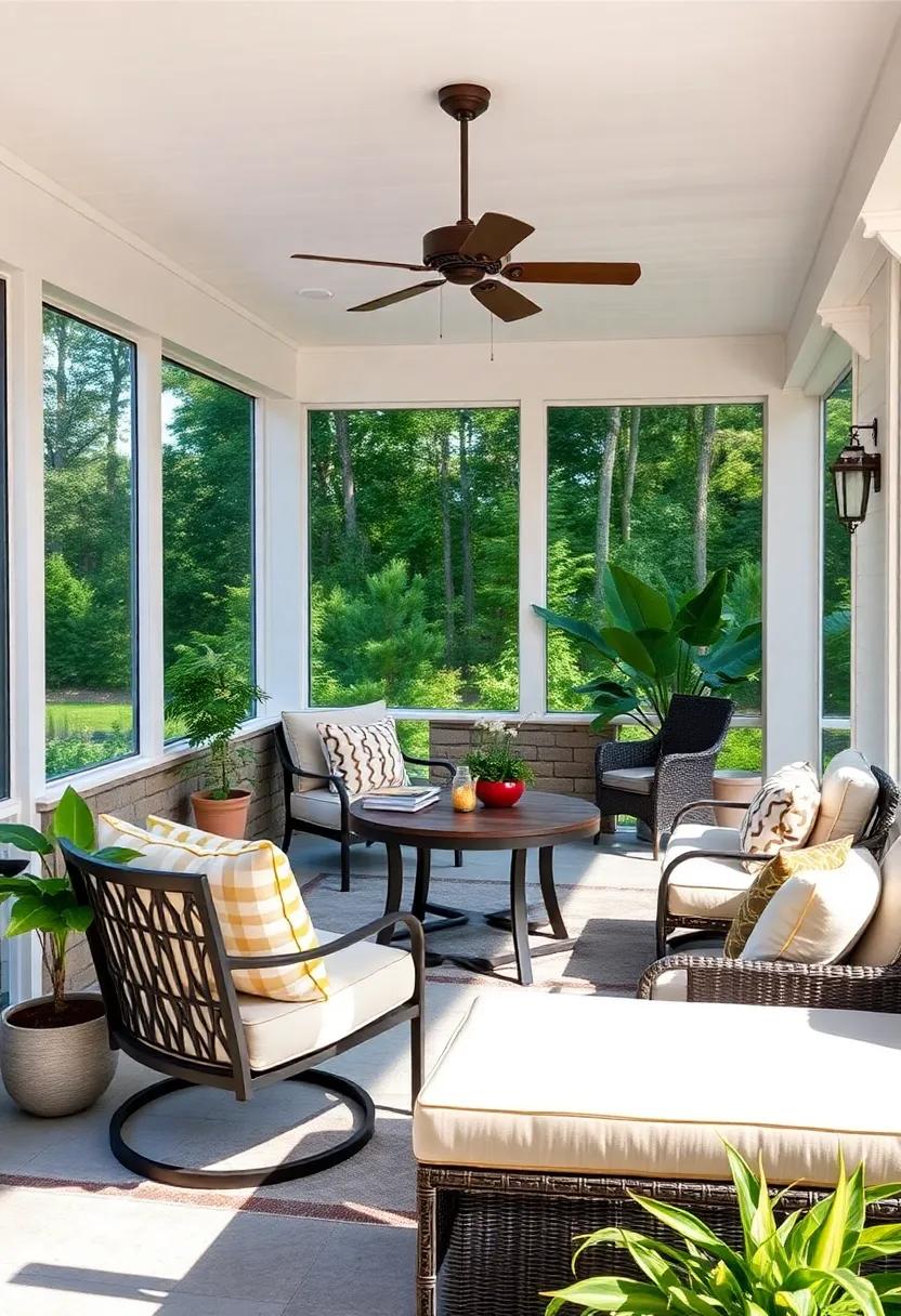 Family Game​ Zone: Set up a spot for board ⁣games or card​ games, complete with comfortable seating, bringing⁤ fun and connection to your ⁤porch gatherings