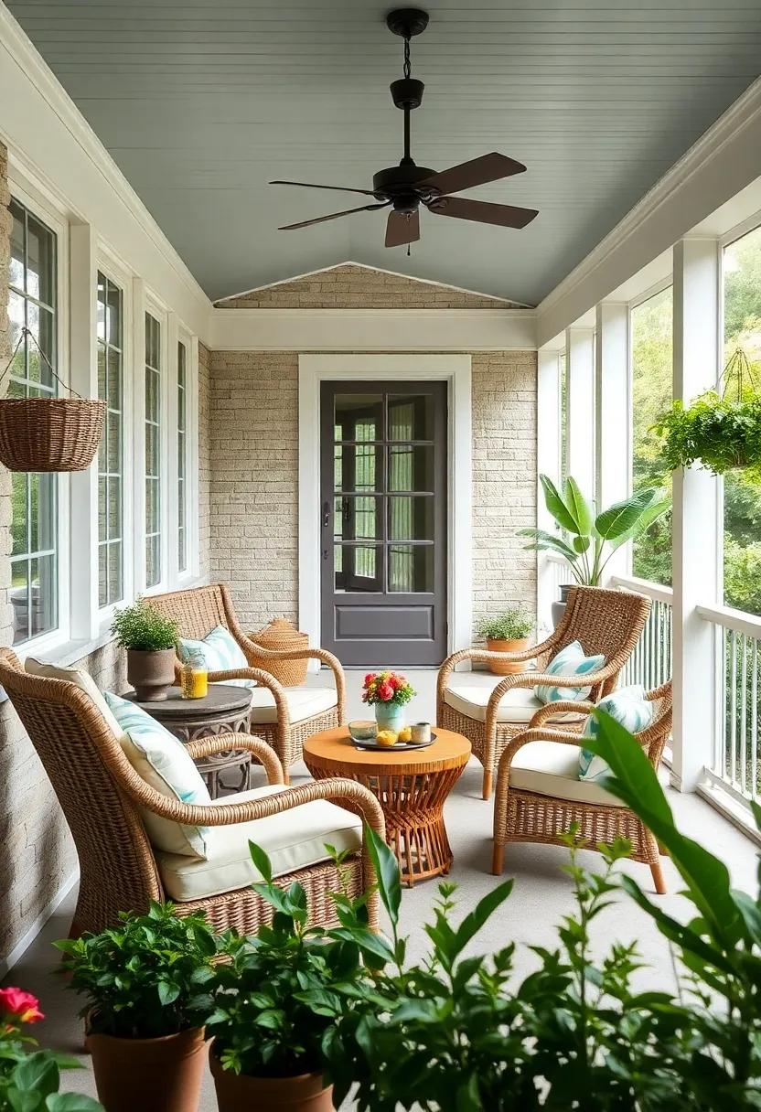 Vintage Charm​ with Wicker Chairs: Opt for classic‌ wicker lounge chairs to infuse⁣ your⁤ space with a timeless​ appeal ‍while ensuring‍ comfort ⁣for‍ those‍ long, lazy afternoons
