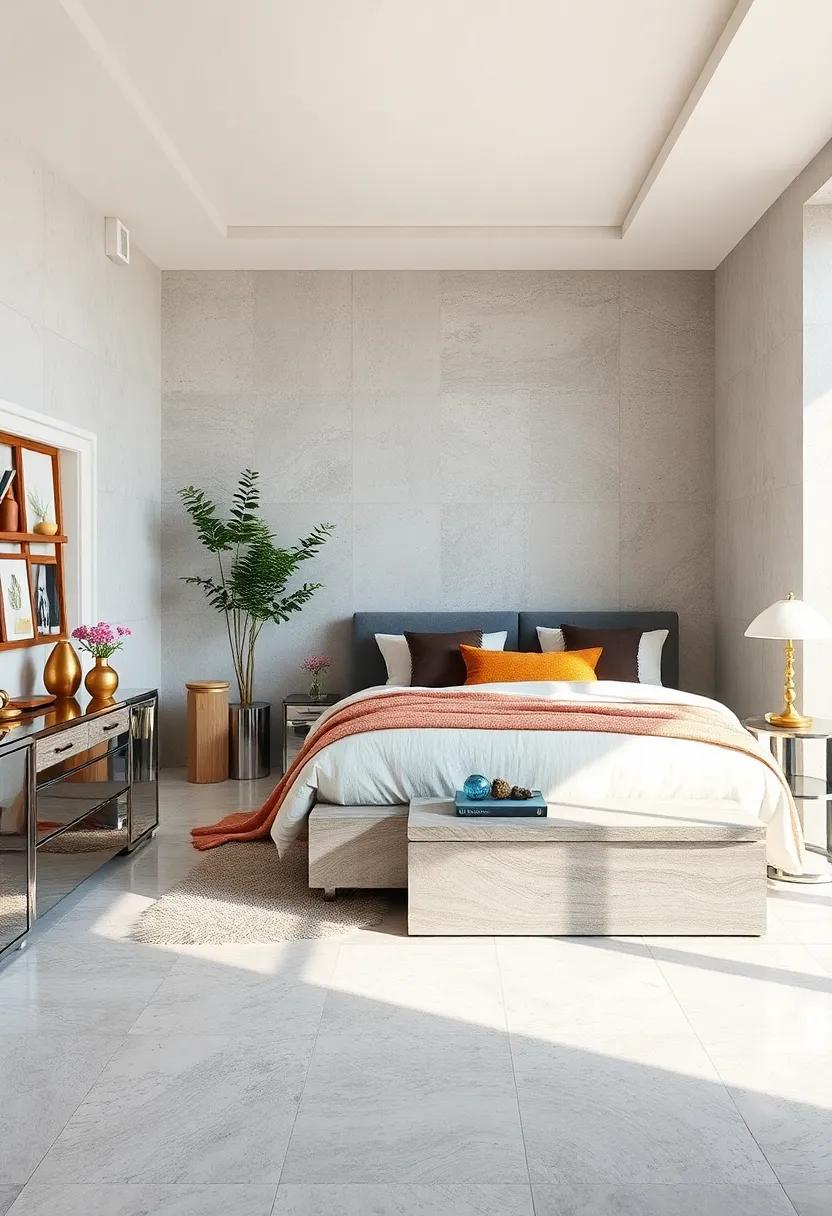 Mirrored Furniture ⁣Legs: Look for⁢ pieces with mirrored legs to facilitate a seamless​ transition⁢ between the⁣ floor ​and furniture