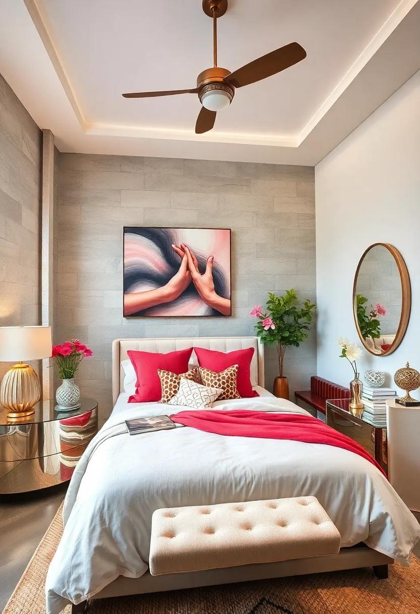 Personal Touches: Incorporate personalized mirrored accents, such as ​monogrammed items, to ⁢give your⁣ small⁢ bedroom a unique flair