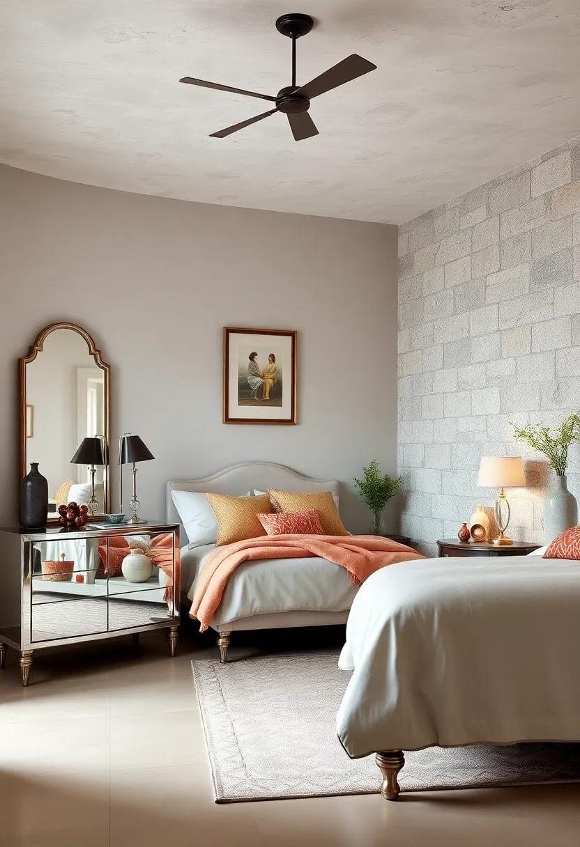 Vintage Inspiration: Incorporate vintage mirrored ‍furniture ⁤for⁣ a timeless appeal⁣ that adds ⁢character to your small bedroom