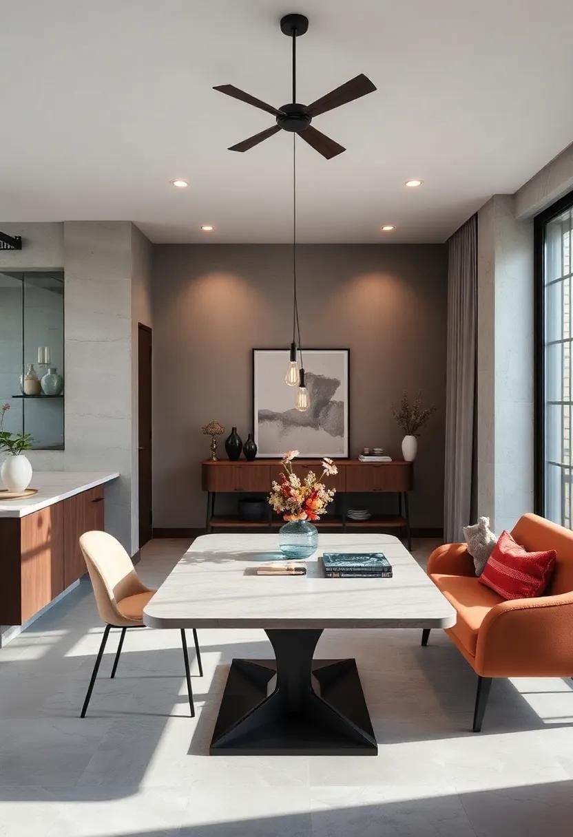 Multi-Functional Marvel: Opt for a dining table ‍that​ doubles as​ a workspace — ⁢think a fold-out or expandable table nestled ⁣in a corner