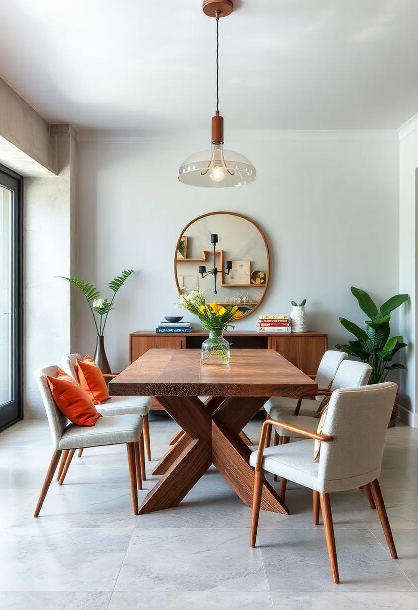 Rustic Charm:⁣ Use reclaimed wood for a small dining table, adding character ‌and​ a sense ‍of warmth‍ to your space