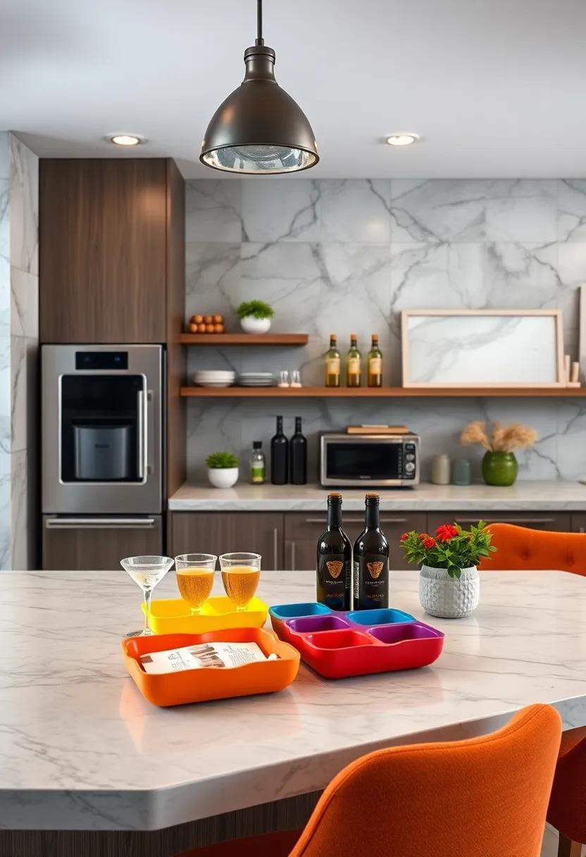 Use⁣ Colorfully Designed Ice⁣ Trays: Keep ⁤your ice stylish with fun-shaped trays that add a festive touch to your drinks