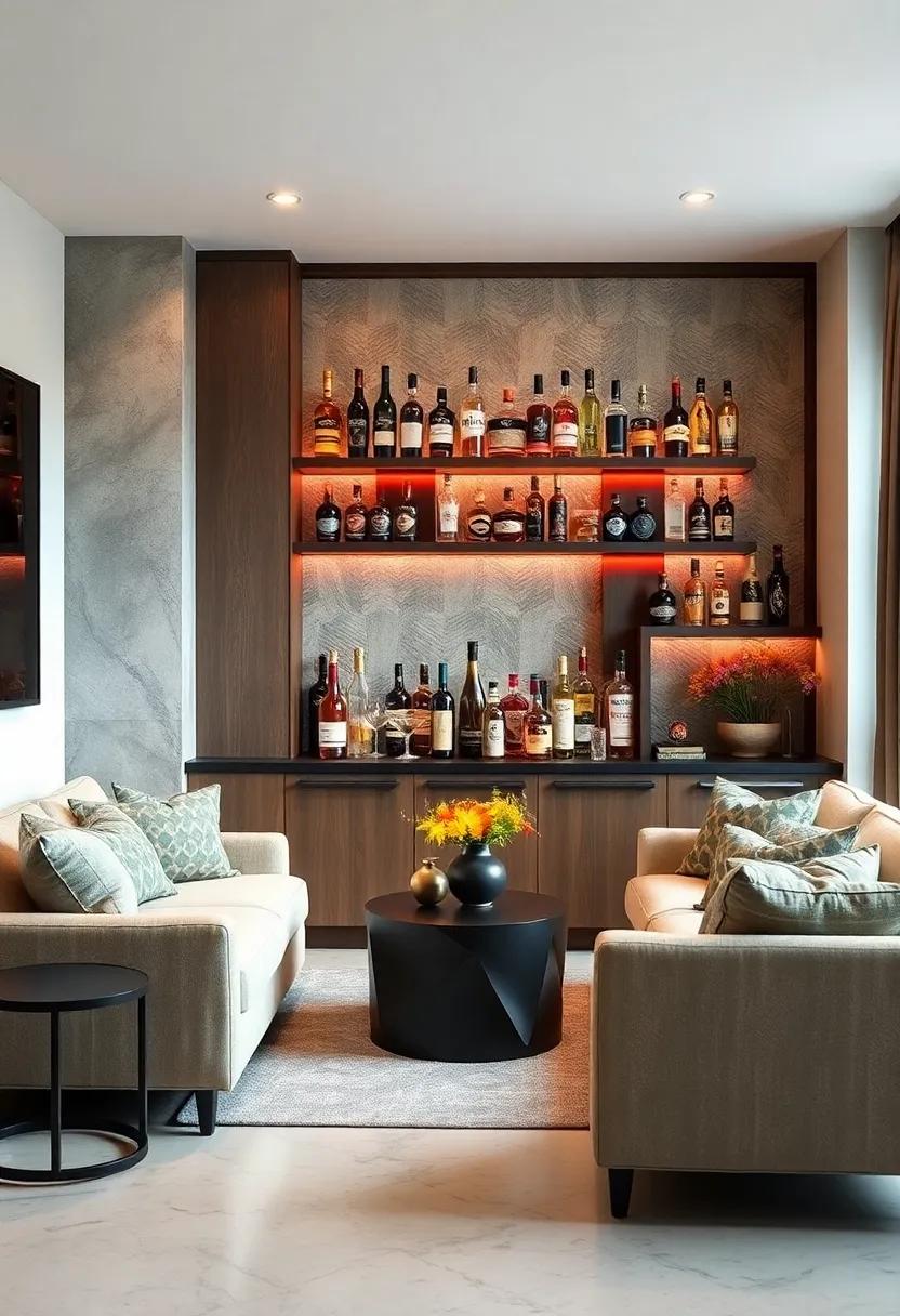 Repurposed bar Cart: Give new life to an old cart‍ by painting it an⁢ eye-catching color and filling it with your go-to⁣ beverages and stylish⁣ bar tools