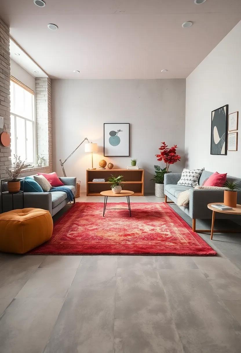 Create a Reading Nook with⁢ a Cozy Rug Under a Bean Bag Chair