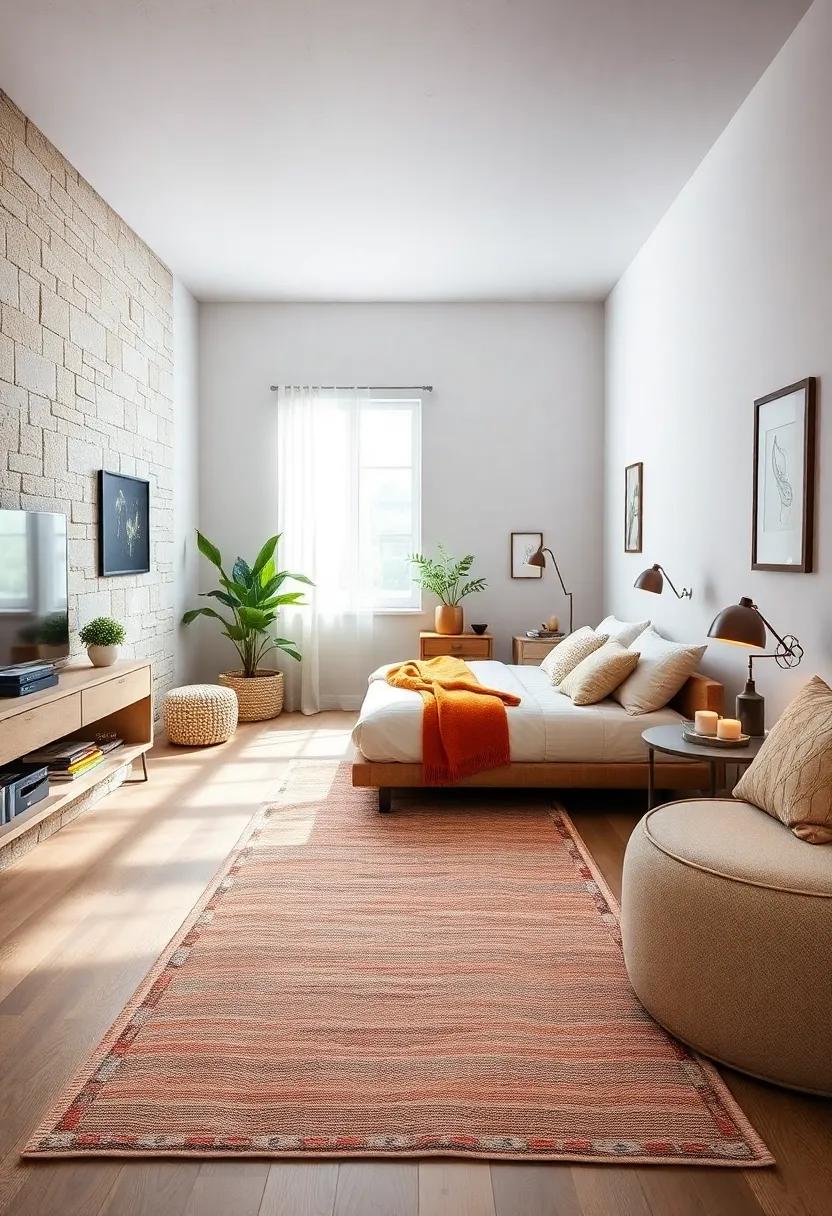 Utilize a runner⁢ Rug ⁤in ‍the Bedroom to ⁣Define Pathways
