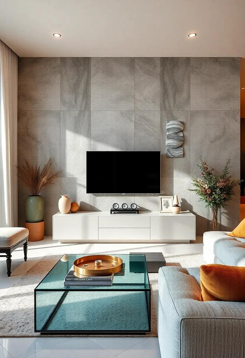High Gloss Finish: Explore glossy glass finishes that create a modern, high-end look, transforming your living space into a chic retreat