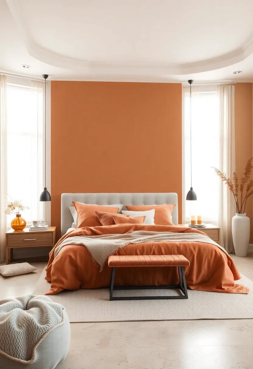 Light Cinnamon: A ​warm light cinnamon hue adds ⁣a layer of comfort and spice, making ‍your bedroom feel ‌inviting ‌and rich