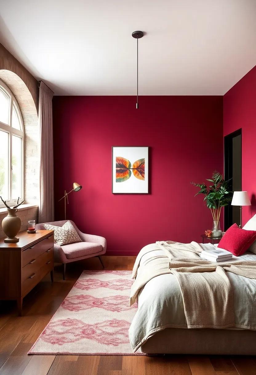 Rich Burgundy:​ Embrace the depth of rich burgundy for an⁣ opulent yet ​inviting feel that wraps your space in elegance and warmth