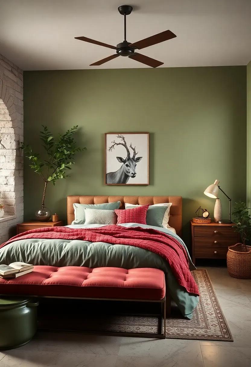 sage ‌Green: Channel the calming⁢ essence of nature with sage green, a color that promotes relaxation and pairs beautifully ⁤with wooden accents
