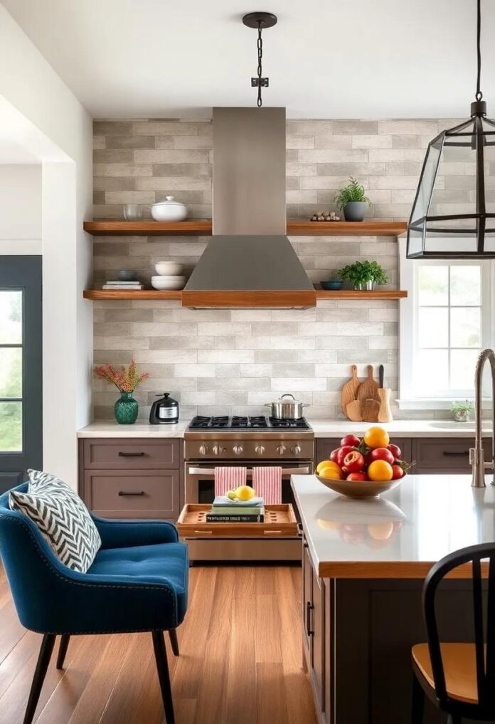 27 Inspiring Ideas for a Stunning Farmhouse Kitchen Accent Wall You’ll Love