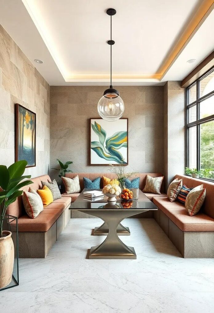 27 Creative Banquette Seating Ideas to Transform Your Dining Room Paradise