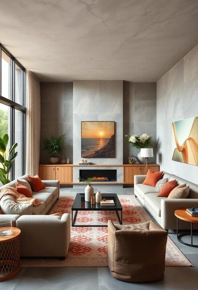 25 Inspiring Ideas for a Cozy Living Room Embracing Earth Tones