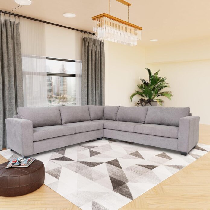 Discovering Comfort: Our Take on the Modern Grey L Sectional