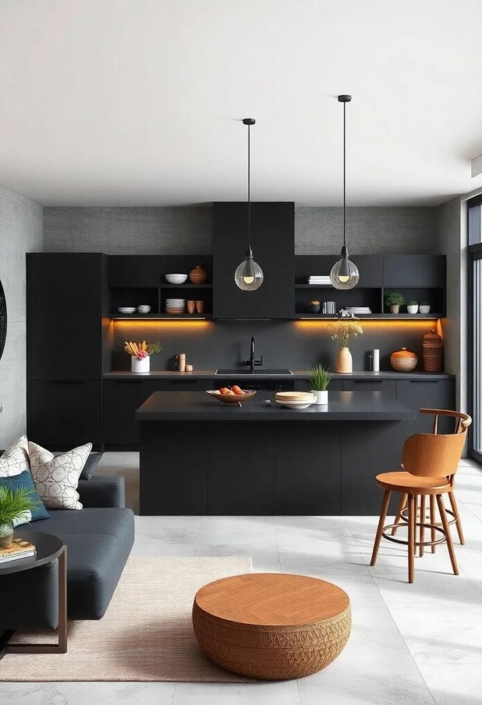 23 Stunning Black Kitchen Island Ideas to Transform Your Cooking Space