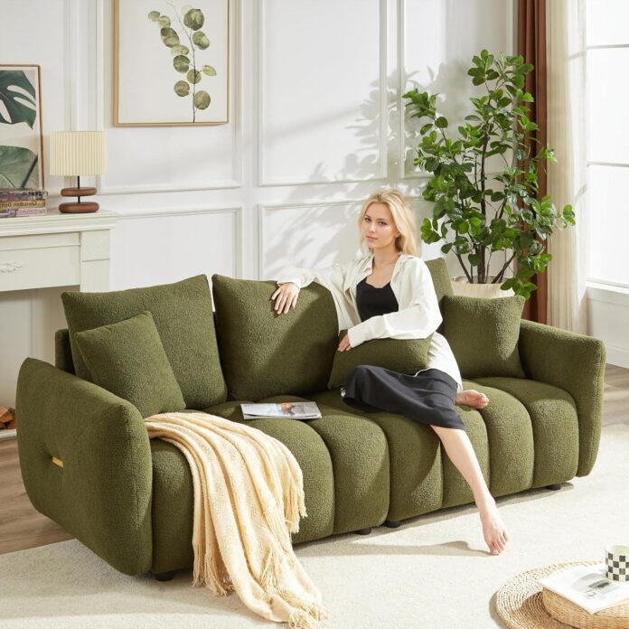 Our Cozy Experience with the Teddy Cloud 3-Seater Sofa Review