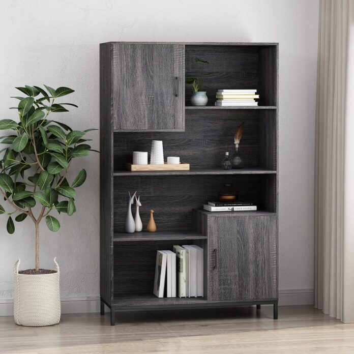 How We Transformed Our Space with a Stylish Walnut Cube Bookcase