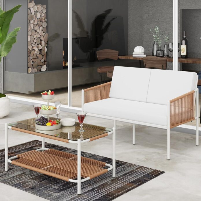 Our Honest Take on the Shintenchi 2-Piece Patio Wicker Set