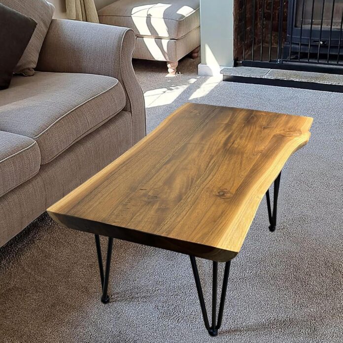 Why We Love Our Unique Teak Live Edge End Table for Home