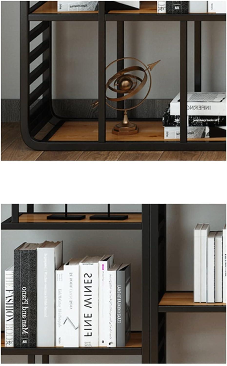 Our⁢ Take on the HIHELO Gold Wrought Iron Bookshelf: Stylish & Sturdy Storage
