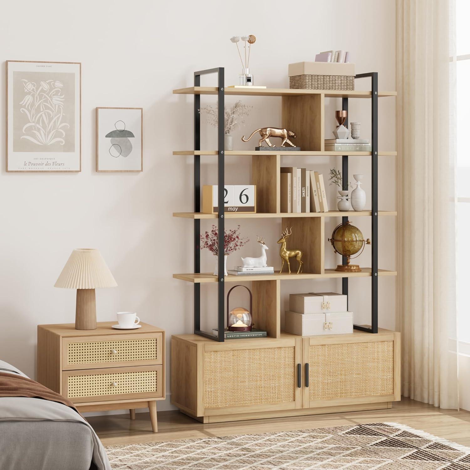 How We Found the IDEALHOUSE 5 Tier Bookshelf Stylish & ‍Sturdy