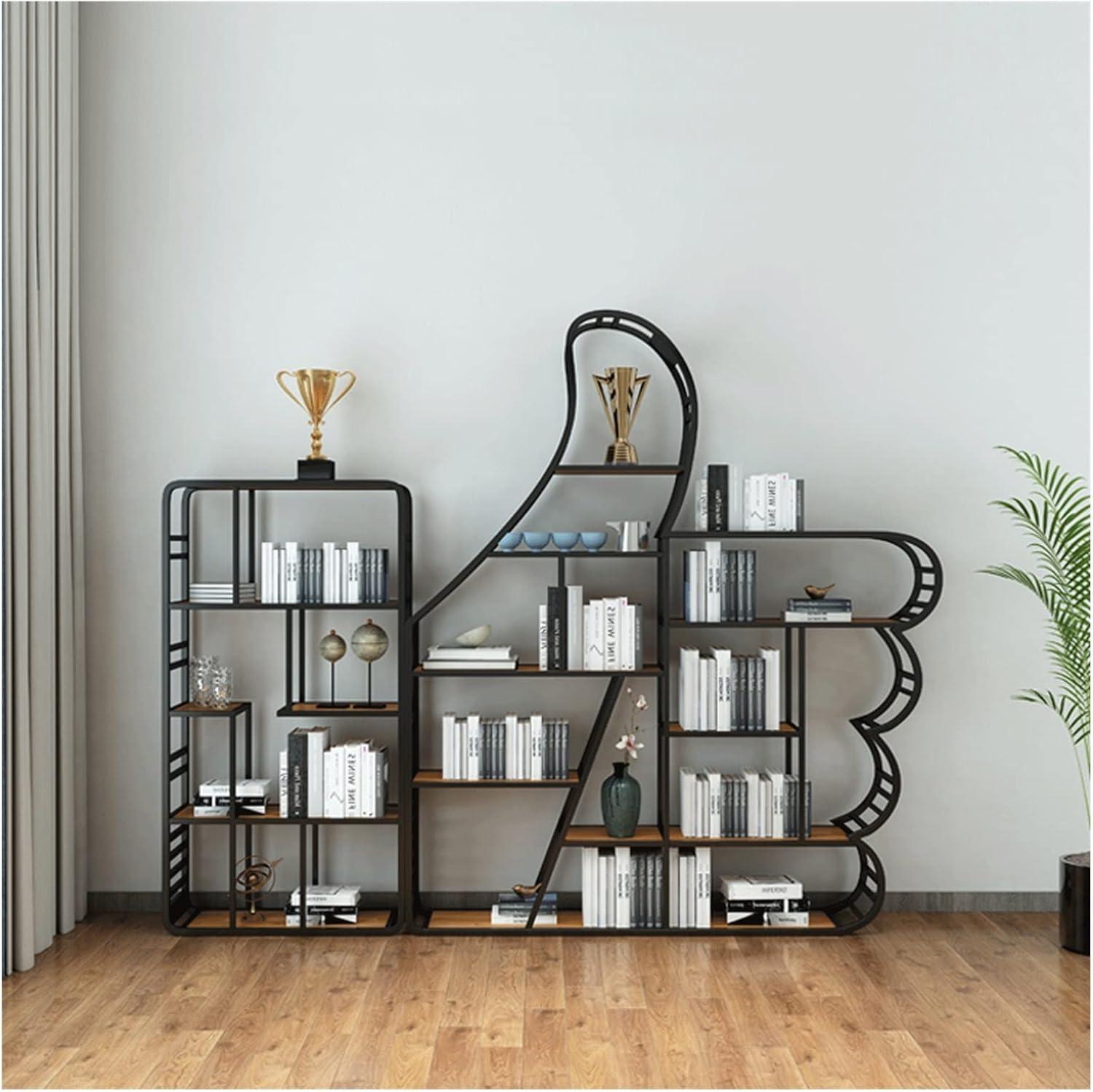 Our Take on the HIHELO Gold Wrought Iron ‌Bookshelf: stylish & Sturdy Storage