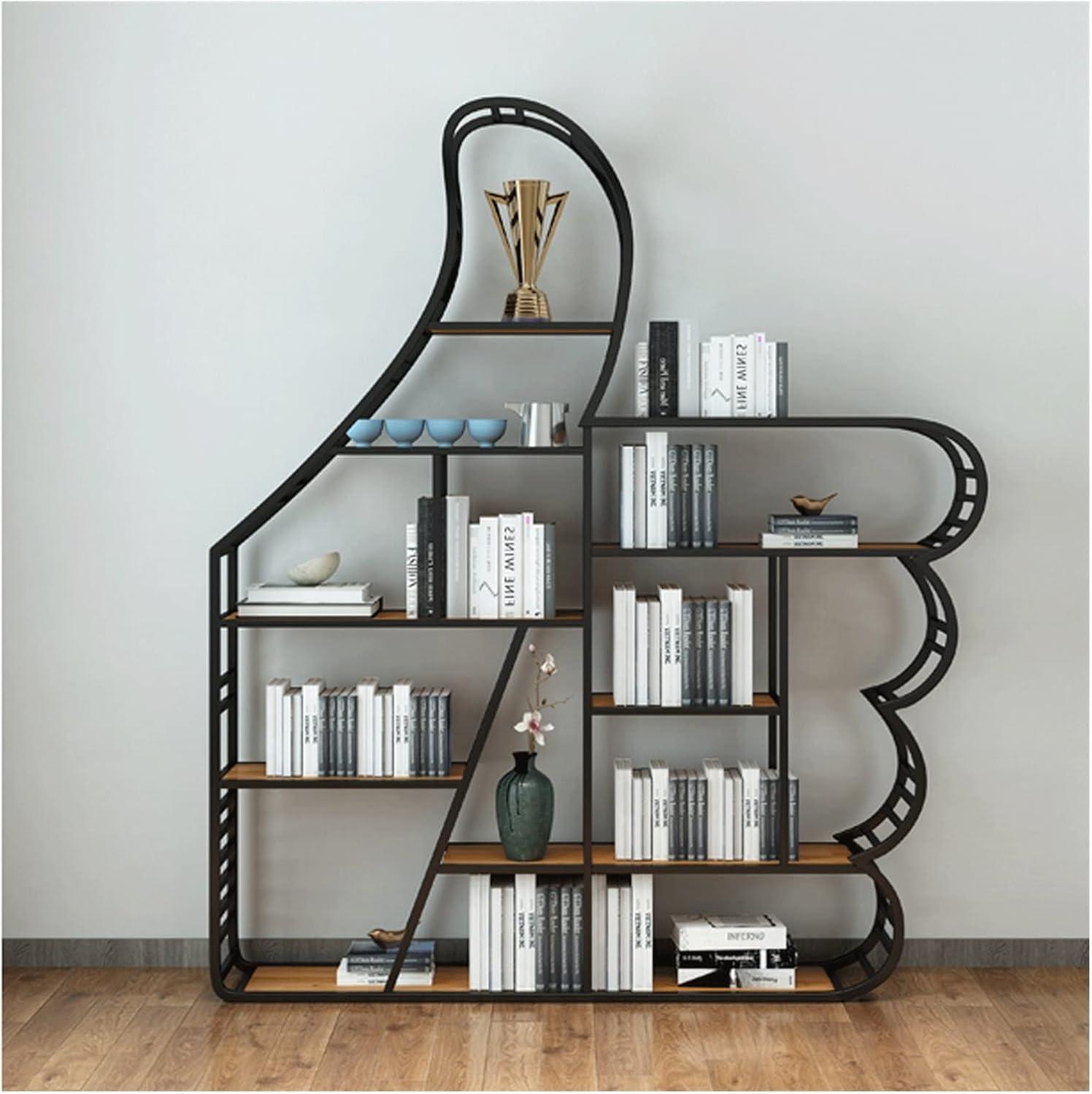 Our Take⁤ on the HIHELO Gold Wrought ⁢Iron Bookshelf: ​Stylish & Sturdy⁤ Storage