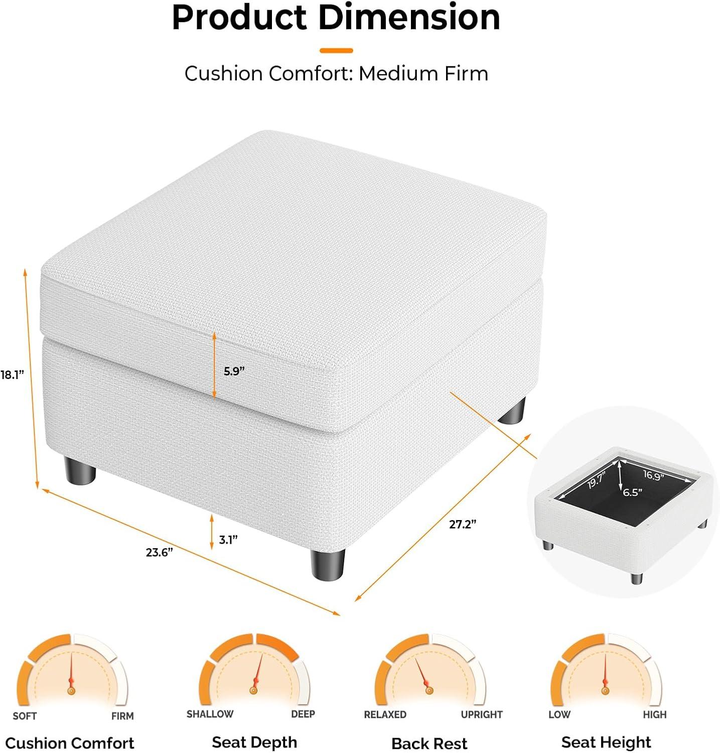 How We⁤ Loved the VINGLI ‌Storage Ottoman's Style and Function