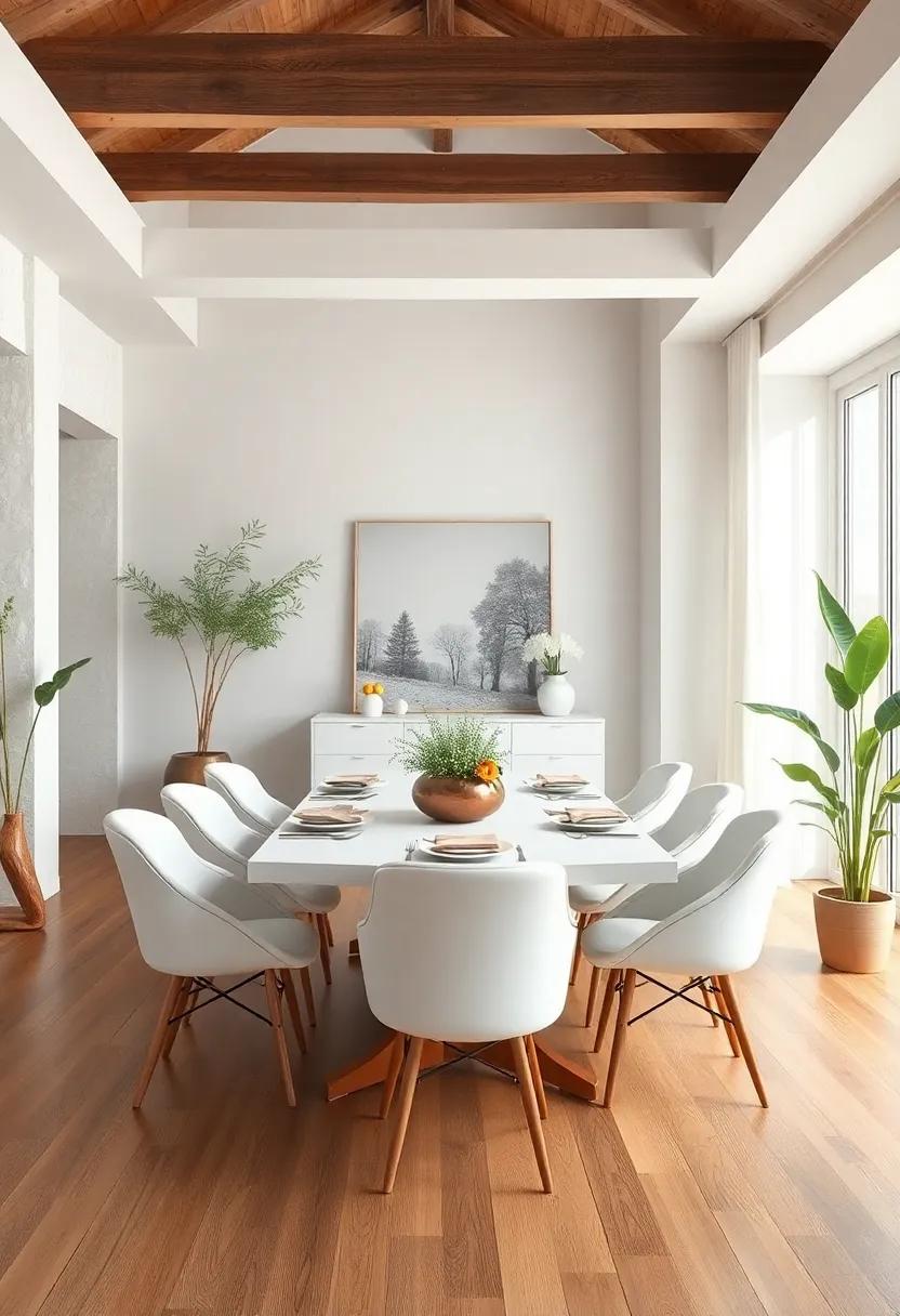 Natural Elements: Combine white‍ furniture with wooden floors or bamboo accents to bridge rustic warmth with modern elegance, making the space‍ visually inviting