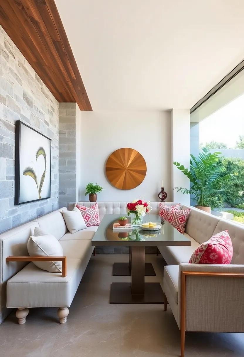 Indoor-Outdoor Fusion: Incorporate ​weather-resistant materials for a banquette that feels just as comfortable inside as ⁢it would on a ⁤patio