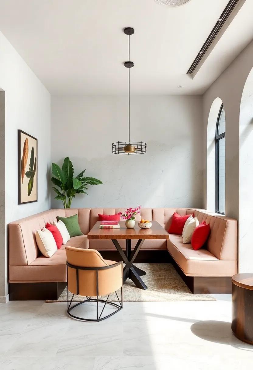Soft Seating: Include a⁤ banquette with ultra-soft upholstery for an inviting and⁣ comfy dining experience that ‌encourages guests to linger