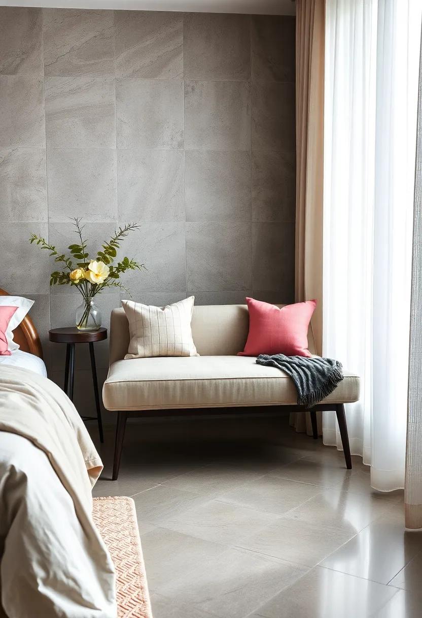 Chic and Compact with a Narrow Accent Bench: Perfect for smaller spaces, a narrow accent bench with‌ a simple backrest can add extra seating without overwhelming the room, ideal for those who ‌value both style and practicality