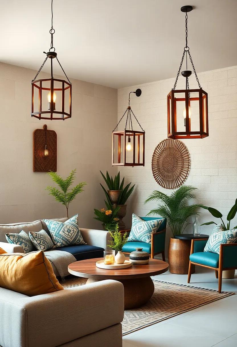 Rustic Wood Lanterns: Infuse⁤ your home with a ​country charm using weathered wood lanterns that complement cozy, bohemian decor