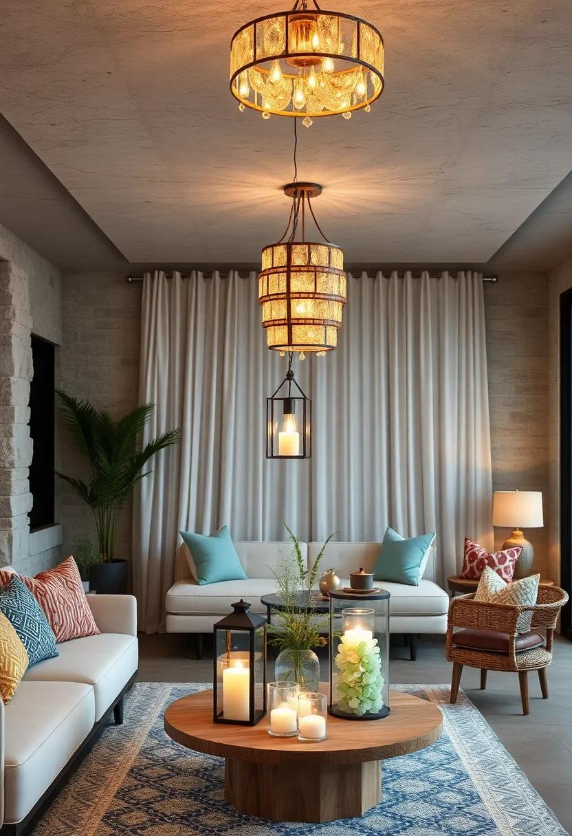 Sea Glass Lanterns: Bring coastal vibes ‍indoors with lanterns made from ‍delicate‍ sea⁣ glass that capture light beautifully, mimicking the ocean