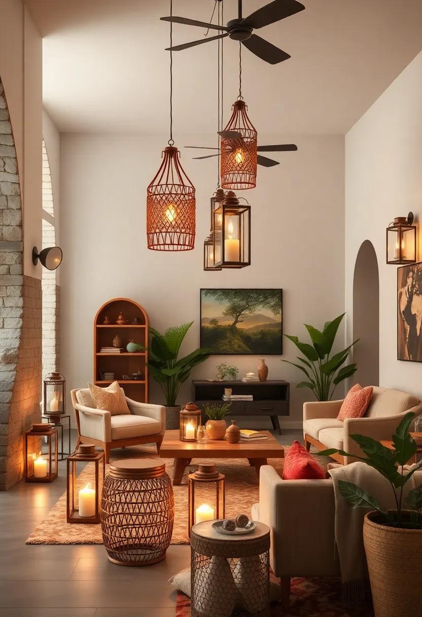 Upcycled Lanterns: Showcase your eco-friendly values by using repurposed materials to create uniquely stylish and sustainable lanterns