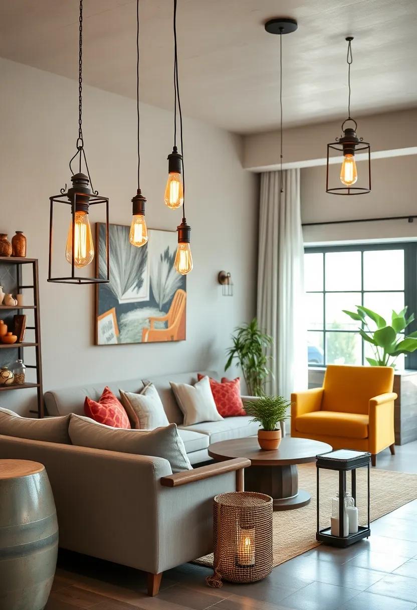 Vintage-inspired⁣ Filament Lights: Combine classic design with modern charm by‌ using oversized filament ⁤bulbs housed in mismatched lanterns‍ for a retro vibe