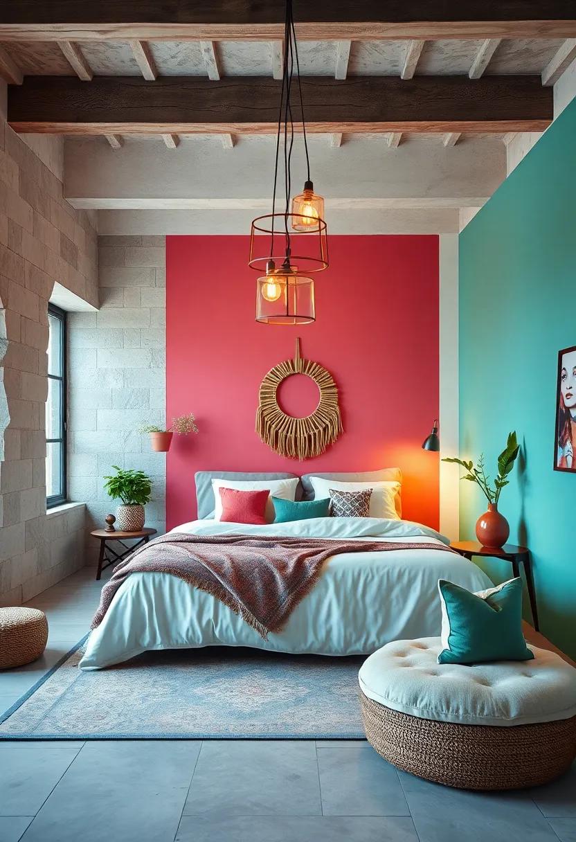 Soft color Blocked ‌Walls: Paint your walls in soft pastel shades ‌or earth tones and use bold,contrasting‍ colors on⁤ accents to evoke a​ playful yet ⁣serene​ look