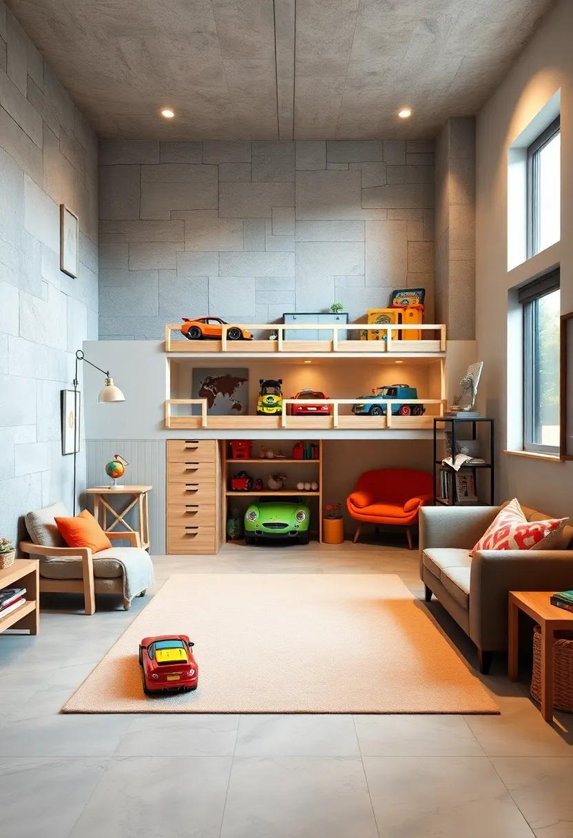 Toy Garage: Build or ⁣buy a toy‌ garage for cars and ⁣figurines that requires kids to ‍park ‍their toys when playtime is over, blending fun with neatness